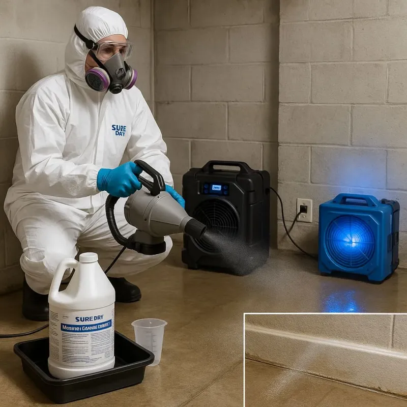 Sanitization and Odor Removal process in New Brunswick, NJ